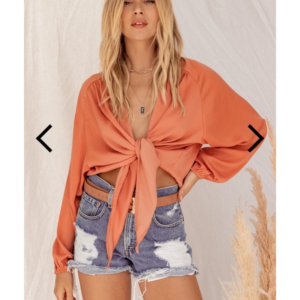 SOLD 12th tribe Wrap Top